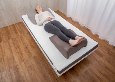 フットピロー　モデル使用例