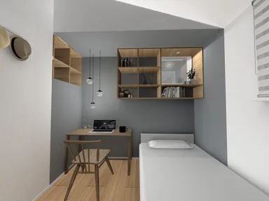 2階4.5帖部屋　イメージパース