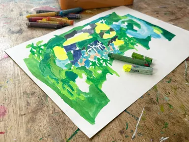 「おうちに帰ろう」の原画