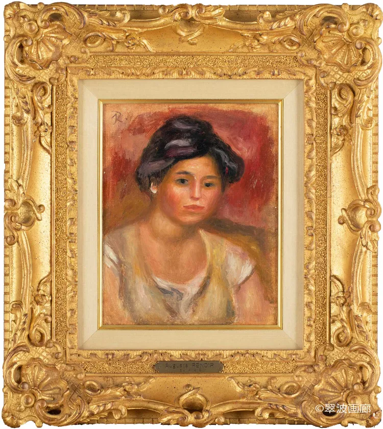 コレクション展(翠波画廊:ルノワール「婦人像」1904年頃)