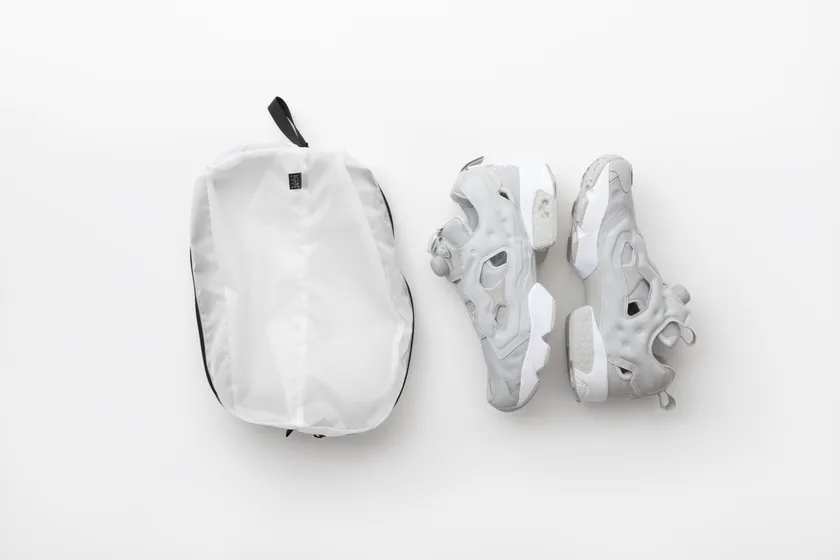 ソールをあわせて収納