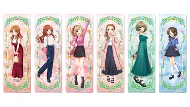 クリアしおり(6人1セット)