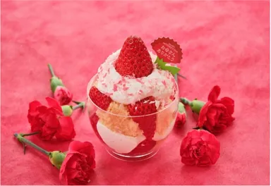 母の日苺のショートケーキ