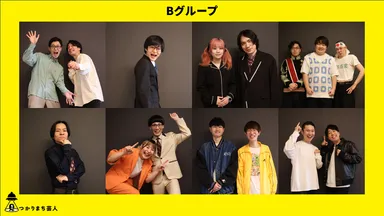 上段左から、トワイライト渚、ぬで、8月22日の彼女、金剛力ぷりすけ像 下段左から、うえし、キャラメルパンダ、京ぎつね、ヨタロウ。