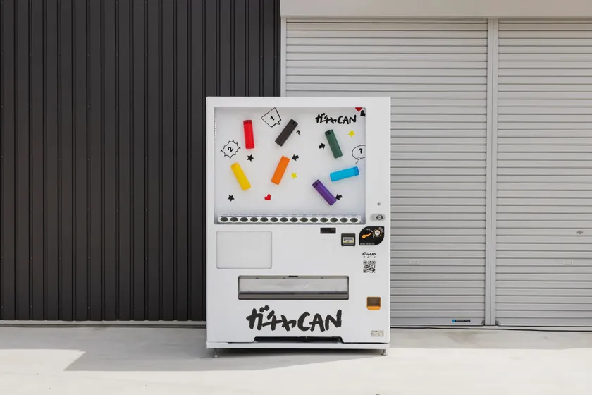 ガチャCAN スタンダード機+標準ステッカー