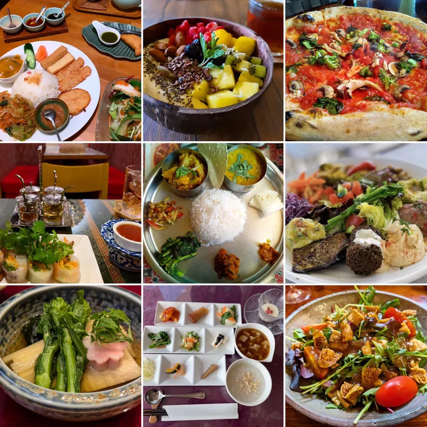 西宮市で食べられるヴィーガン食