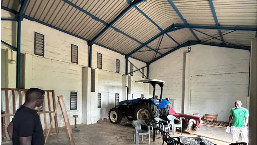 対象候補の穀物保管倉庫