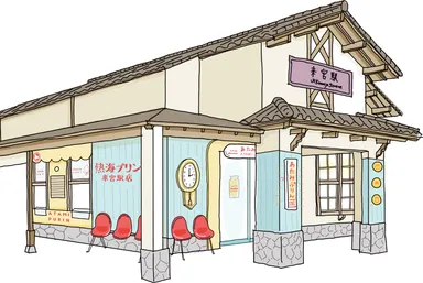 熱海プリン 来宮駅店　外観イメージ