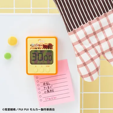 きゃらタイマー PUI PUI モルカー(使用イメージ1)