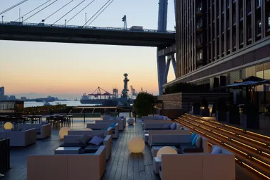 テラス夕景イメージ