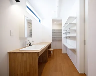 1ヵ所で完結するユーティリティ空間