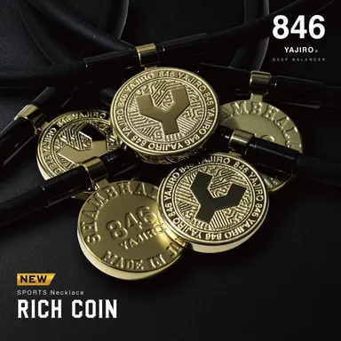 通貨コインをモチーフにした新作ネックレス