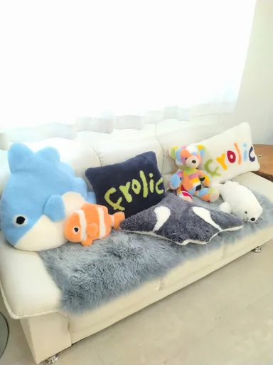 海の仲間たちと森のお友達＆ピロークッション