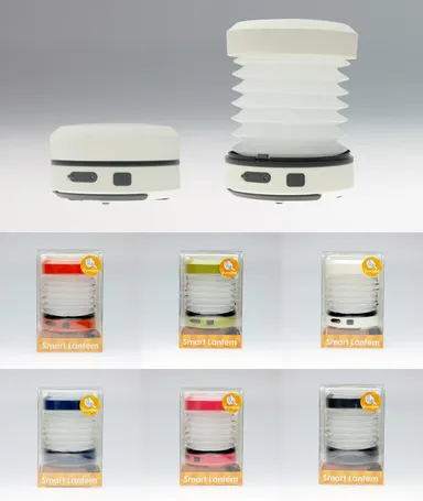 コンパクトに折りたたみ収納！カラフルな6色展開