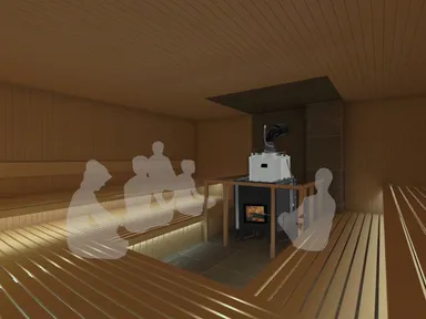 サウナ室イメージ図