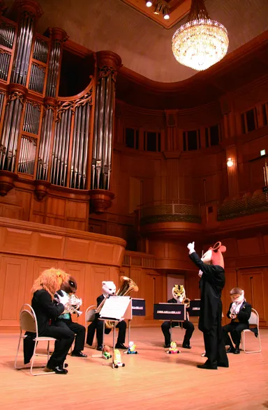 「ズーラシアンブラス」ミニライブ