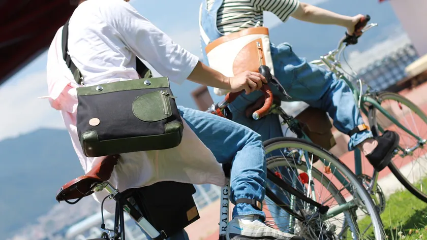 自転車のカバン