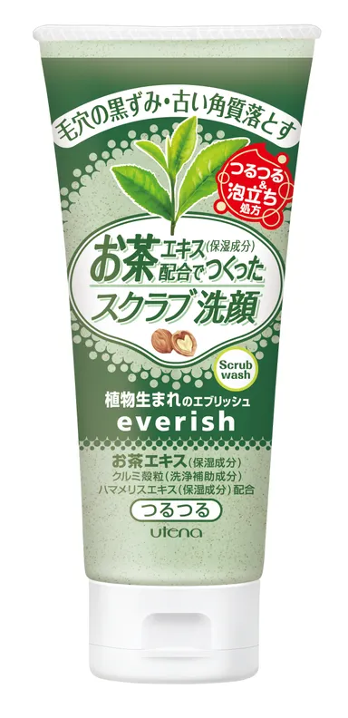エブリッシュ　お茶スクラブ洗顔