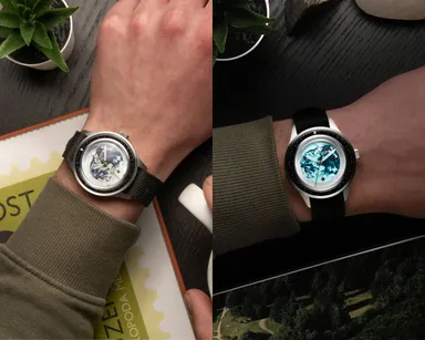 Super-LumiNova の青い蓄光