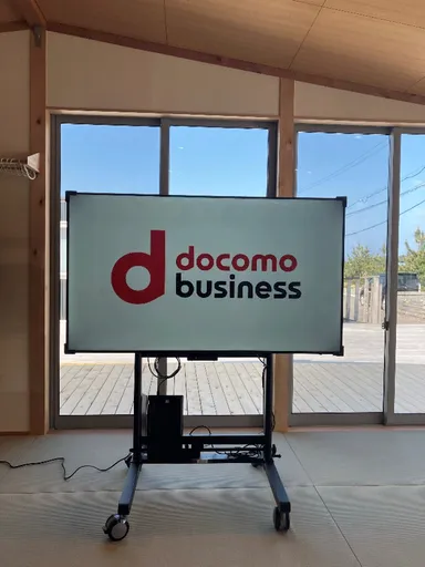 ＜デジタルサイネージの設置イメージ＞