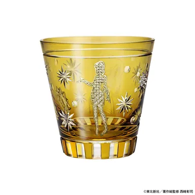 宇宙戦艦ヤマト切子グラス森 雪裏面