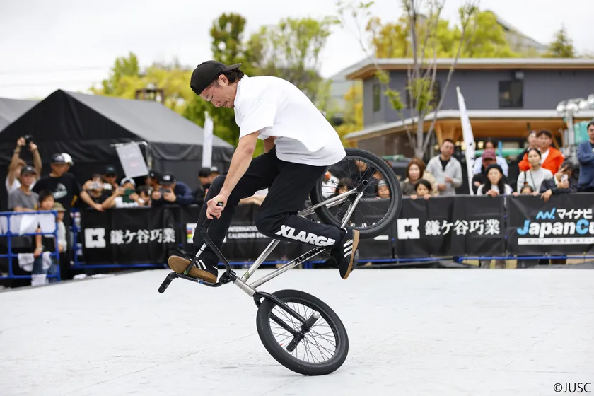 BMX競技風景