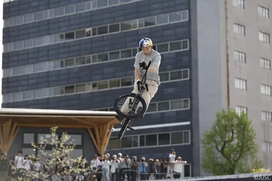 中村 輪夢選手競技風景