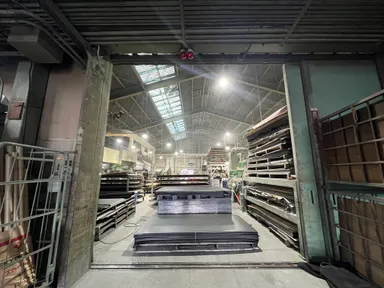 スポンジ生産ライン