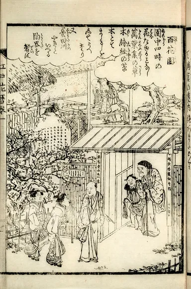 (Photo_11) 『東都歳事記』　巻之三　秋之部　斎藤月岑編　長谷川雪旦他画　天保9年(1838)　［通期展示］