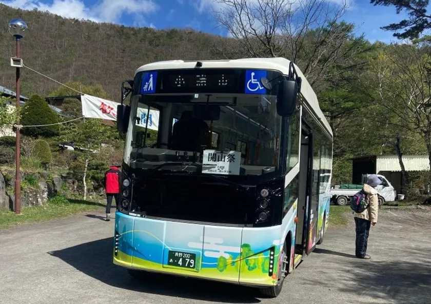 無料送迎EVバス