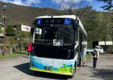 無料送迎EVバス