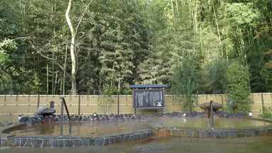 佐倉天然温泉澄流　露天風呂