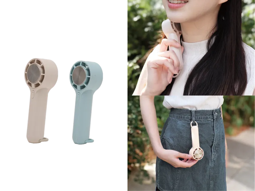 冷却プレート付きハンディファン YPM-501GE