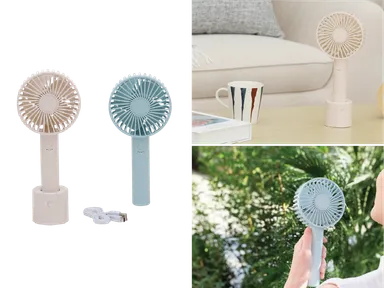 回転台付きハンディファン　YM-400GE