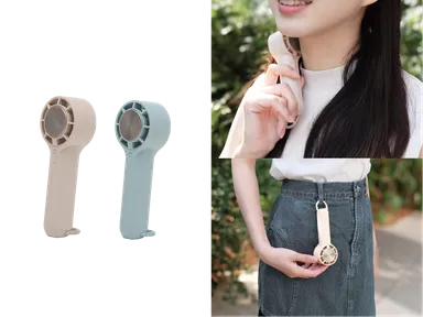 冷却プレート付きハンディファン　YPM-501GE