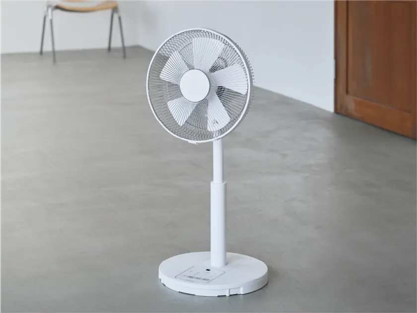 タッチストップDCリビング扇風機