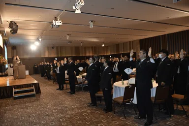 実際に身体を動かしている様子