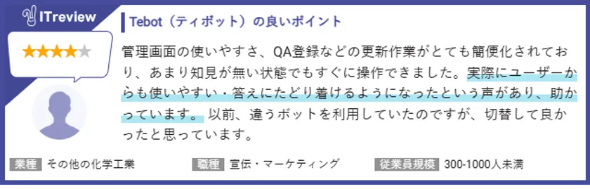 ユーザーレビュー1