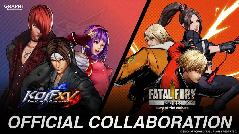 「KOF」シリーズ、「餓狼伝説」シリーズとコラボ決定