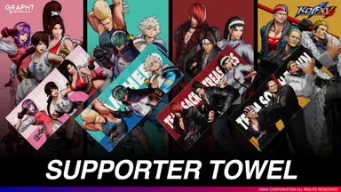 KOF XV サポータータオル 全4種