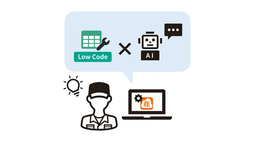 <Excelライクなローコード×AIを活用>