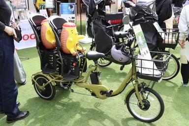 オージーケー技研株式会社　ふたごじてんしゃ展示