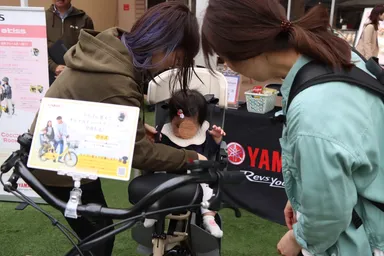 ヤマハ発動機販売株式会社　チャイルドシート体験