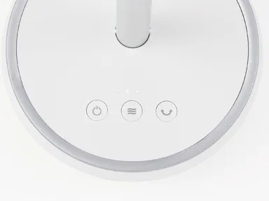 操作部はアイコン表示のみでシンプル