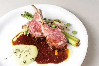 子羊のロースト