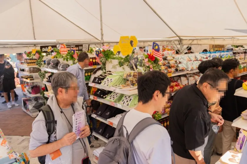 マレーシアフェア2024東京の様子(Halal2Go Mart)