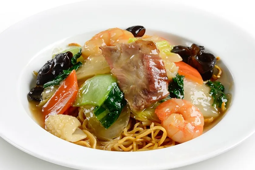 五目あんかけ焼きそば