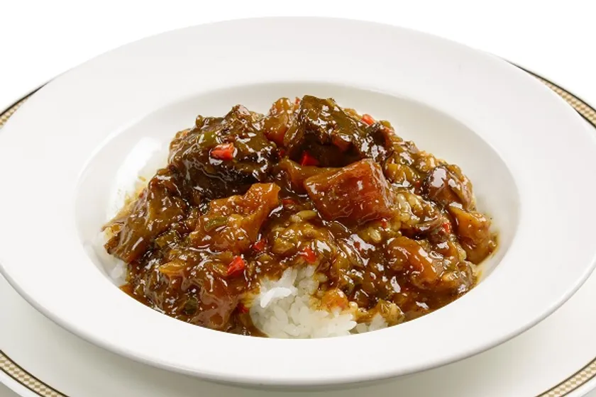 牛スネ肉カレーご飯