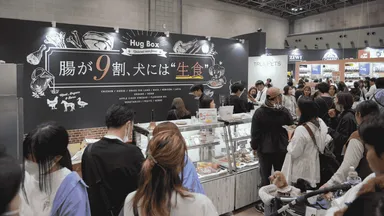 常に人だかりができていた当ブース