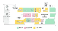 本館2F 3番街 オープン位置